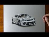 How I draw a Porsche Panamera